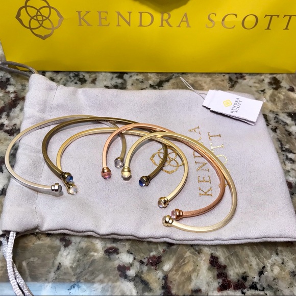 ❌Sold❌NWT Kendra Scott Kriss Mixed Metal Bracelets - Picture 6 of 8